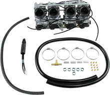 Load image into Gallery viewer, Mikuni Radial Flat Slide Carburetor Set - RS Series 34 4-Cylinder RS34-D21-K - Main Product View