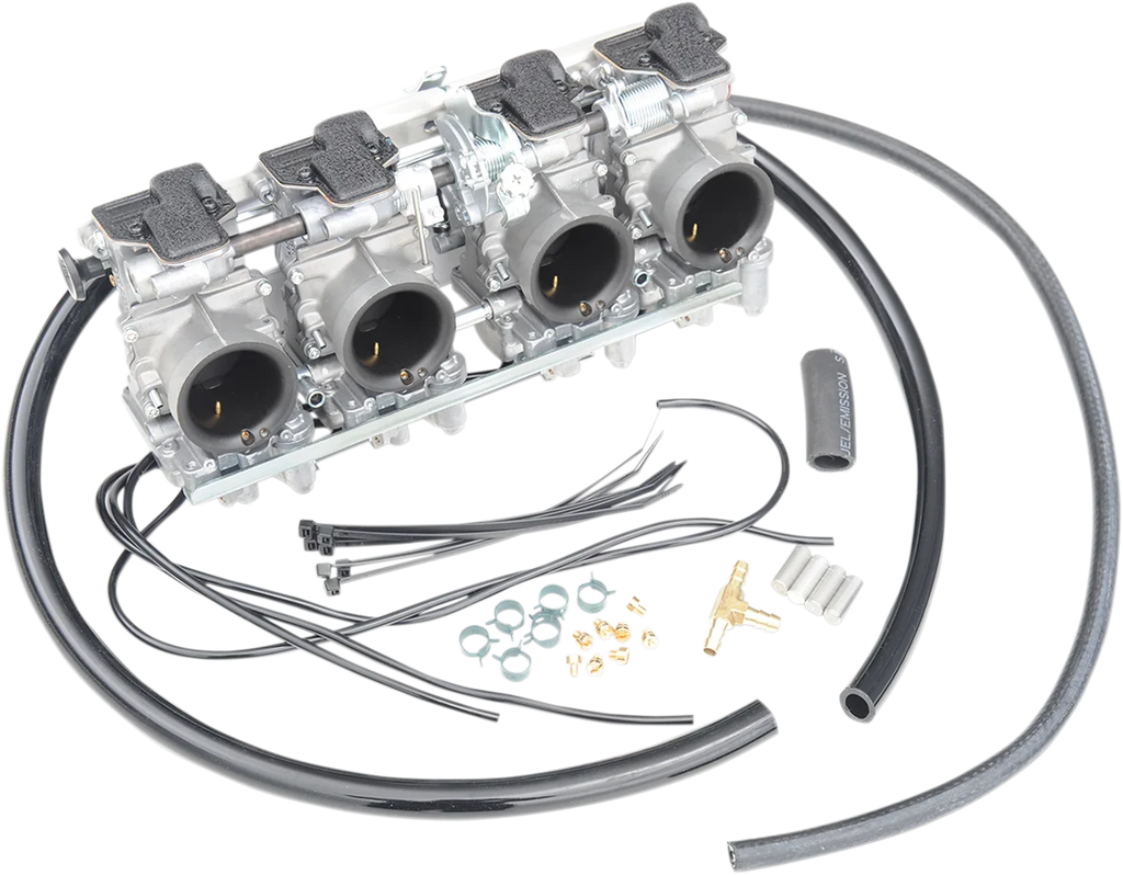 Mikuni Radial Flat Slide Carburetor Set - RS Series 36 4-Cylinder RS36-D3-K