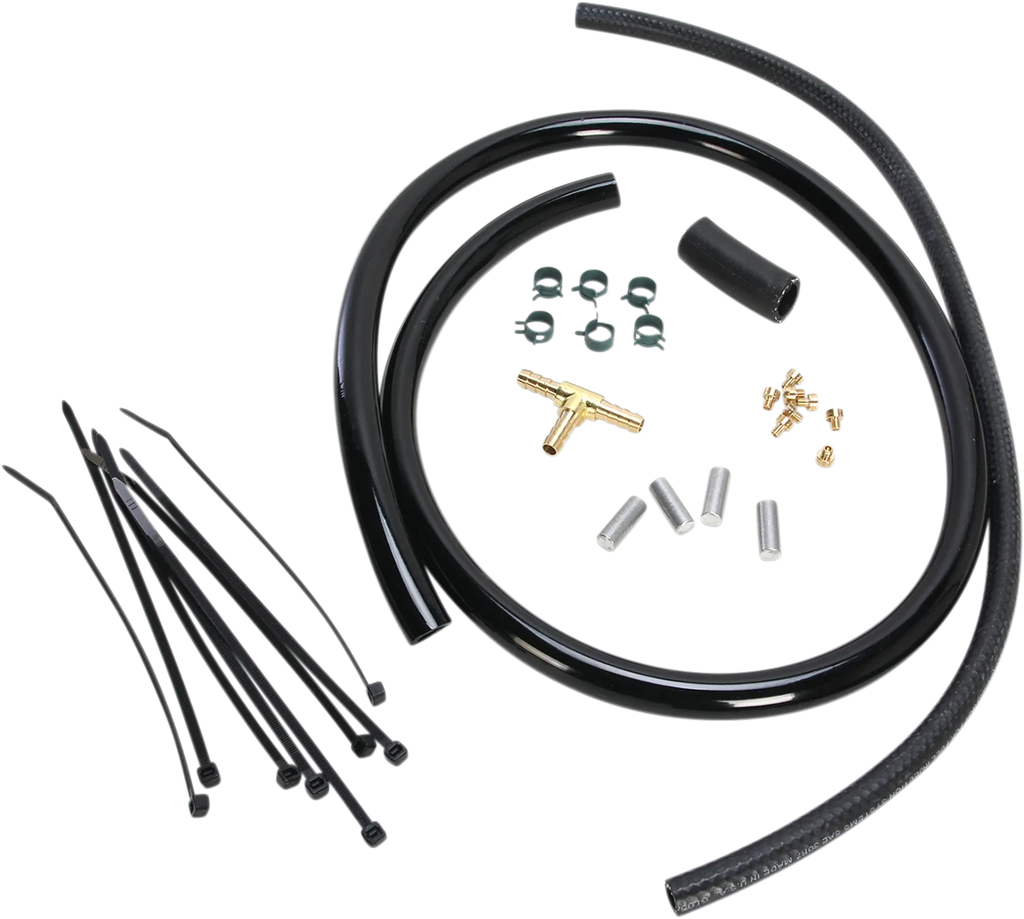 Mikuni Radial Flat Slide Carburetor Set - RS Series 38 4-Cylinder Set RS38-D19-K - Side View