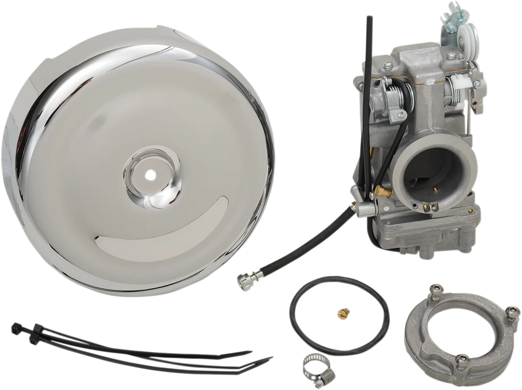 Mikuni Smoothbore Carburetor Easy Kit - HSR42 fits Harley-Davidson Evolution Big Twin - Main Product View