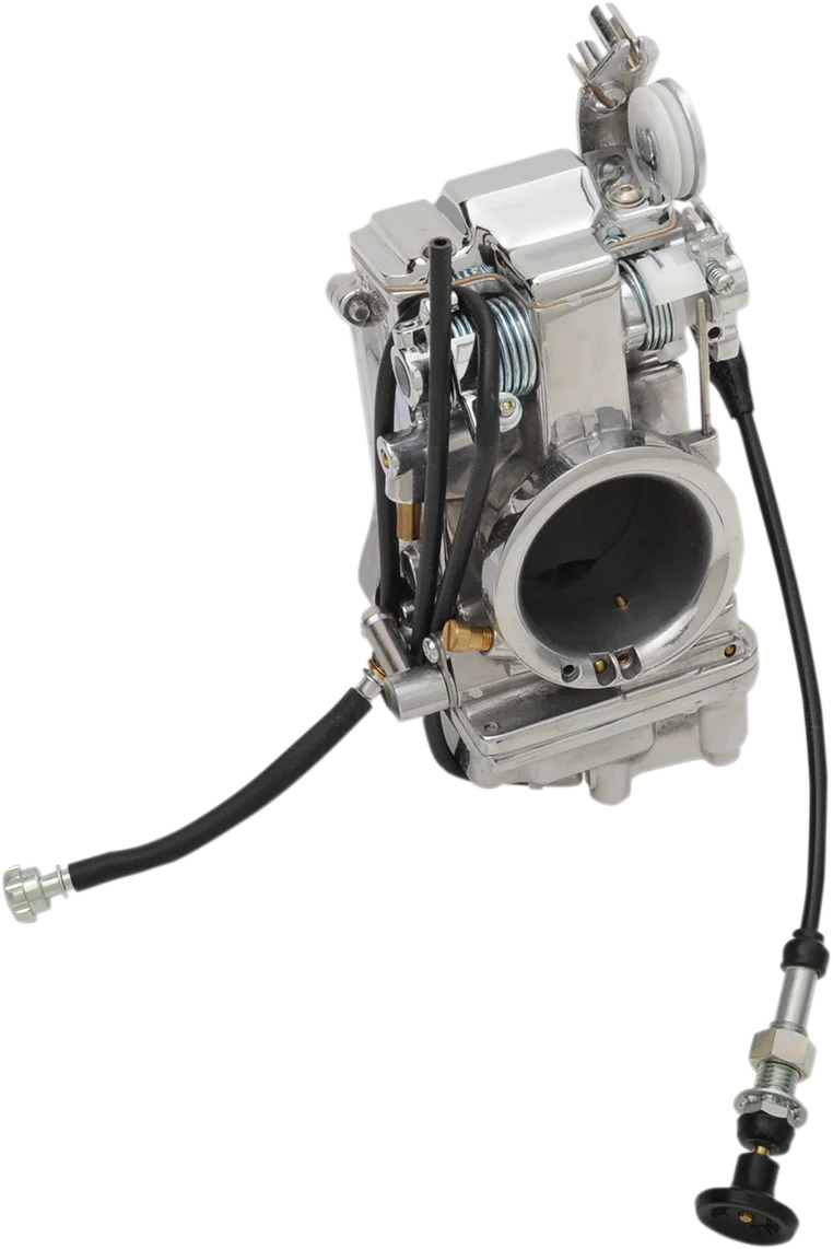 Mikuni Smoothbore Carburetor - HSR42 - Standard Finish - Side View