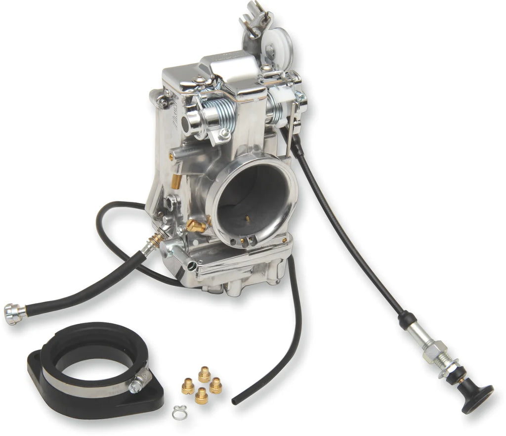 Mikuni Smoothbore Carburetor Kit - HSR48 - Natural - Side View