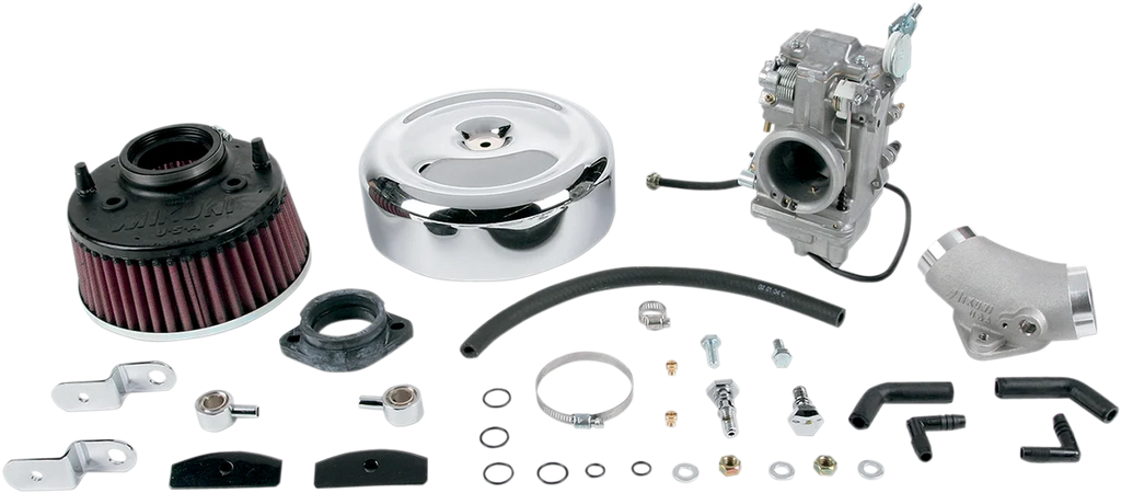 Mikuni Smoothbore Carburetor Total Kit - HSR45 fits Harley-Davidson Twin Cam - Main Product View