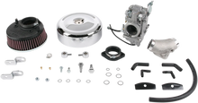Load image into Gallery viewer, Mikuni Smoothbore Carburetor Total Kit - HSR45 fits Harley-Davidson Twin Cam - Side View