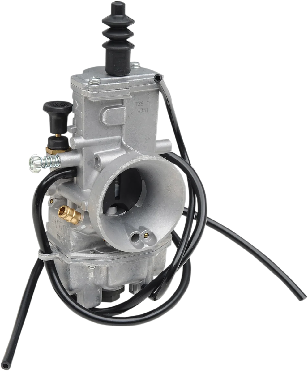 Mikuni TMX Series Flat Slide Performance Carburetor - 38 mm TM38-27 - Side View