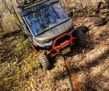 Load image into Gallery viewer, Mile Marker 1" x 8ft Orange Tow Strap 7,200LB - Side View