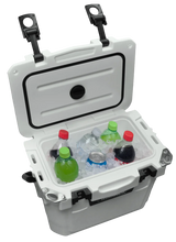 Load image into Gallery viewer, Mile Marker 10QT BIG CHILL COOLER IN WHITE 30110 - Side View