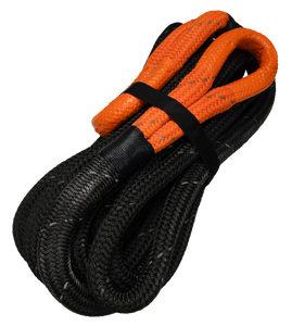 Mile Marker 1.25" x 30 ft Kinetic Rope Kit, Black with Carry Bag - Main Product View