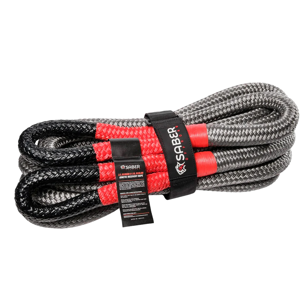 Mile Marker 12,500KG Kinetic Recovery Rope & Bag SBR-12KRR - Side View