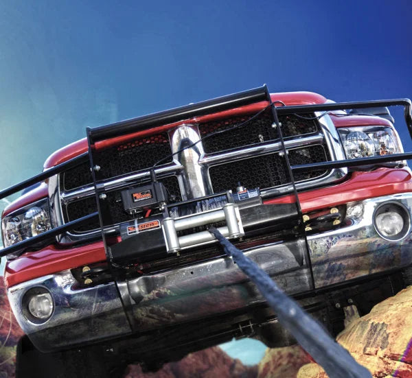 Mile Marker 15K SEC15 (ES) WATERPROOF RECOVERY WINCH WITH STEEL CABLE 76-50260W - Side View