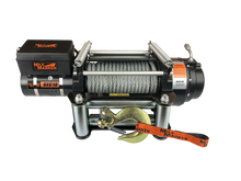 Load image into Gallery viewer, Mile Marker 18K SEC18 (ES) HEAVY DUTY ELECTRIC RECOVERY WINCH WITH STEEL CABLE 77-50280W - Main Product View
