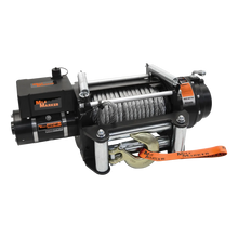 Load image into Gallery viewer, Mile Marker 18K SEC18 (ES) HEAVY DUTY ELECTRIC RECOVERY WINCH WITH STEEL CABLE 77-50280W - Back View