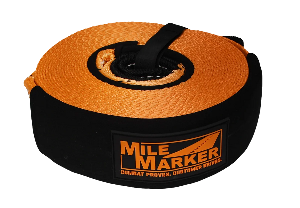 Mile Marker 2" x 33ft Orange Extension Strap 11,000LB - Main Product View