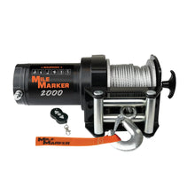 Load image into Gallery viewer, Mile Marker 2000LB UTILITY WINCH WITH STEEL CABLE AND WIRELESS REMOTE 76-50200 - Main Product View