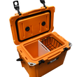 Load image into Gallery viewer, Mile Marker 20QT BIG CHILL COOLER IN ORANGE 30121 - Side View