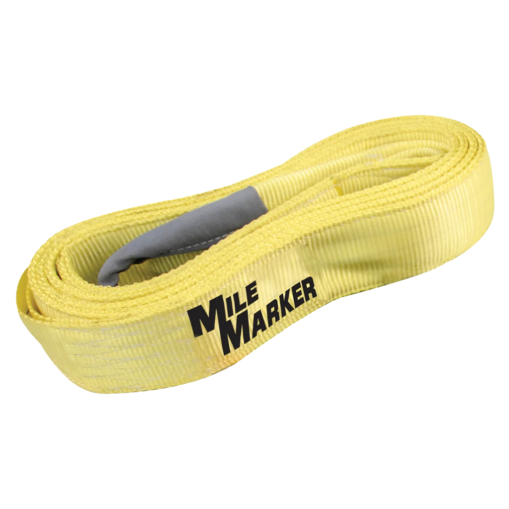 Mile Marker 3" X 15FT YELLOW TOW STRAP (30,000LB) 19315 - Main Product View