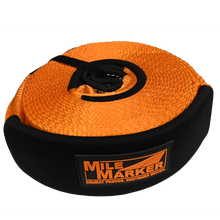Load image into Gallery viewer, Mile Marker 3" x 30ft Orange Snatch Strap 24,200LB - Main Product View