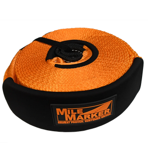 Mile Marker 3" x 30ft Orange Snatch Strap 24,200LB - Main Product View