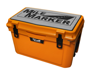 Mile Marker 45QT BIG CHILL COOLER IN ORANGE 30146 - Close-up Detail