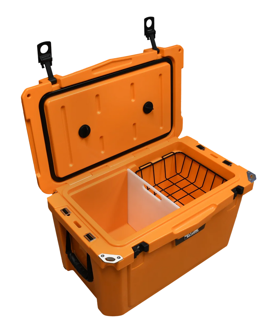 Mile Marker 45QT BIG CHILL COOLER IN ORANGE 30146 - Angled View