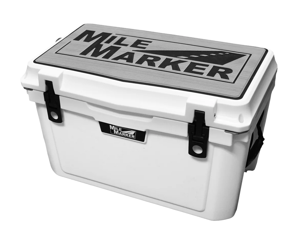 Mile Marker 45QT BIG CHILL COOLER IN WHITE 30145 - Close-up Detail