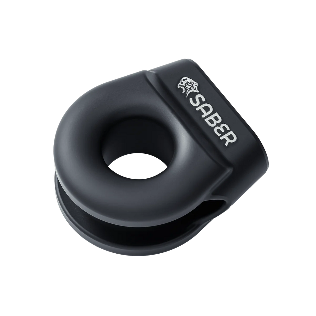 Mile Marker 6061 Aluminium Spliced Winch Thimble  UPDATED DESIGN- Cerakote Black SBR-SWT2CBLK - Main Product View