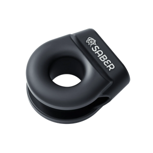 Mile Marker 6061 Aluminium Spliced Winch Thimble  UPDATED DESIGN- Cerakote Black SBR-SWT2CBLK - Main Product View