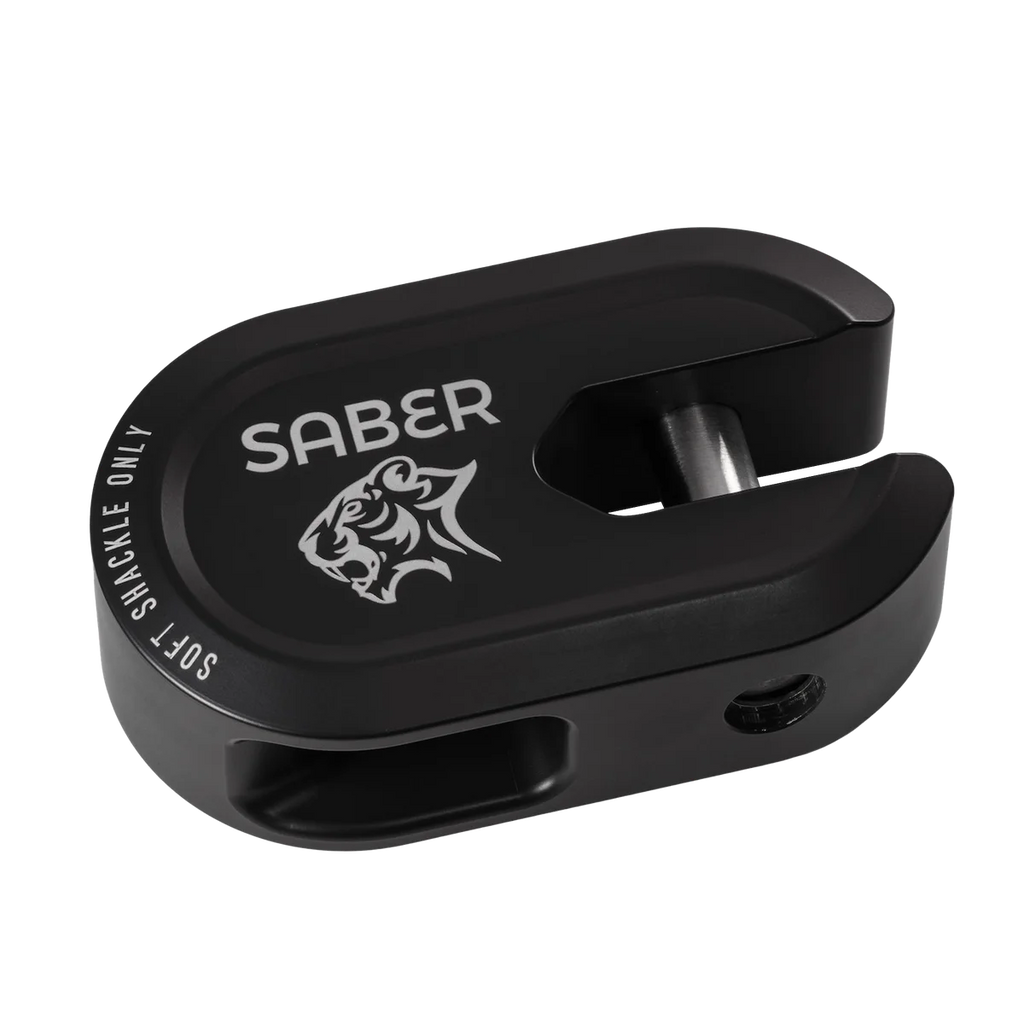 Mile Marker 7075 Alloy Winch Shackle Short - Cerakote Black SBR-AWSSCBLK - Main Product View
