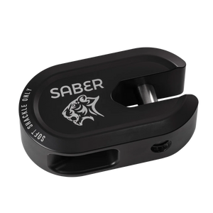 Mile Marker 7075 Alloy Winch Shackle Short - Cerakote Black SBR-AWSSCBLK - Main Product View