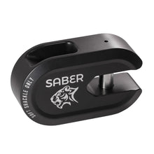 Load image into Gallery viewer, Mile Marker 7075 Alloy Winch Shackle Short - Cerakote Black SBR-AWSSCBLK - Side View