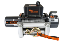 Load image into Gallery viewer, Mile Marker 9.5K SEC9.5 (ES) WATERPROOF RECOVERY WINCH WITH STEEL CABLE 76-50246BW - Main Product View