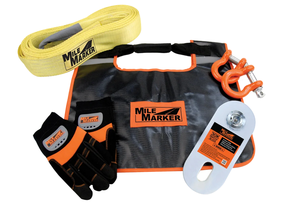 Mile Marker Designed for use with mid-size Jeeps, Bronco, SUV, and 4x4's - Kit Contents
