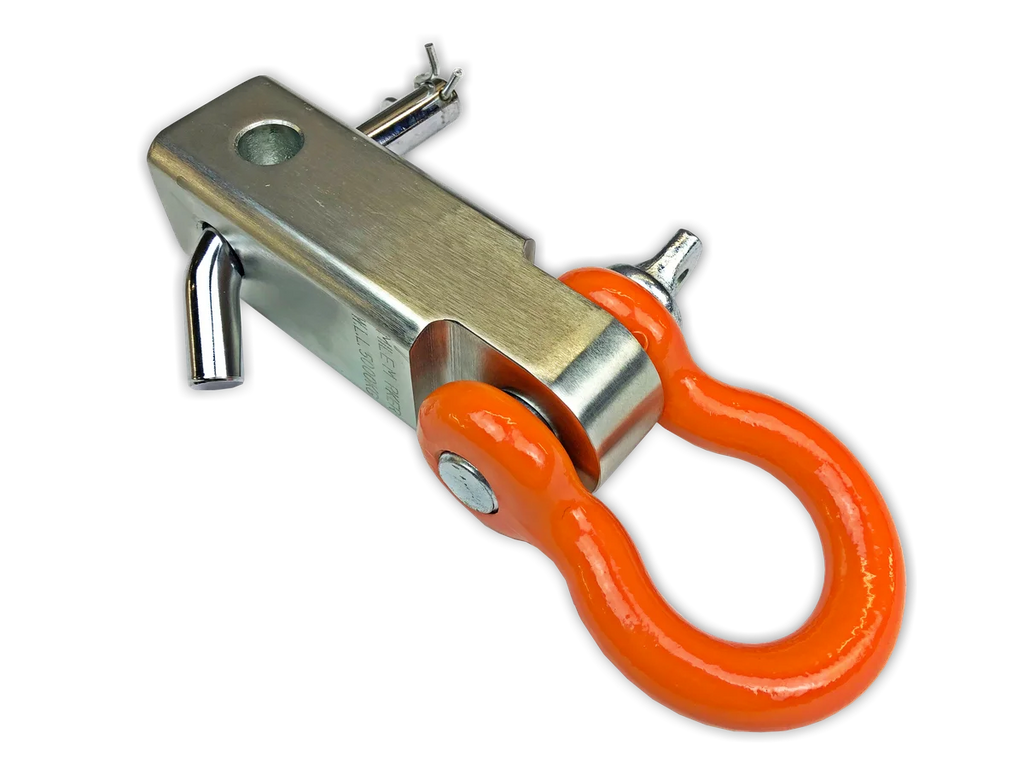 Mile Marker Hitch Receiver with D-Ring and pin 60-65000C - Main Product View