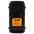 Load image into Gallery viewer, Mile Marker Li-on Battery (Black) for Rhino Pull 71-1000-29 - Bottom View