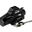 Load image into Gallery viewer, Mile Marker Mission 10K Capacity Winch with Synthetic Rope - Covert Black 78-53246 - Back View