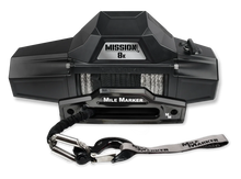 Load image into Gallery viewer, Mile Marker Mission 8K Capacity Winch with Synthetic Rope - Covert Black 78-53141 - Main Product View