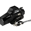 Load image into Gallery viewer, Mile Marker Mission 8K Capacity Winch with Synthetic Rope - Covert Black 78-53141 - Back View