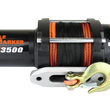 Load image into Gallery viewer, Mile Marker PE3.5 ATV/UTV Winch 3,500 lb. Capacity with Synthetic Rope 77-53112BW - Main Product View