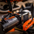 Load image into Gallery viewer, Mile Marker PE3.5 ATV/UTV Winch 3,500 lb. Capacity with Synthetic Rope 77-53112BW - Side View