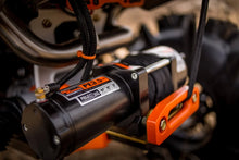 Load image into Gallery viewer, Mile Marker PE3.5 ATV/UTV Winch 3,500 lb. Capacity with Synthetic Rope 77-53112BW - Side View