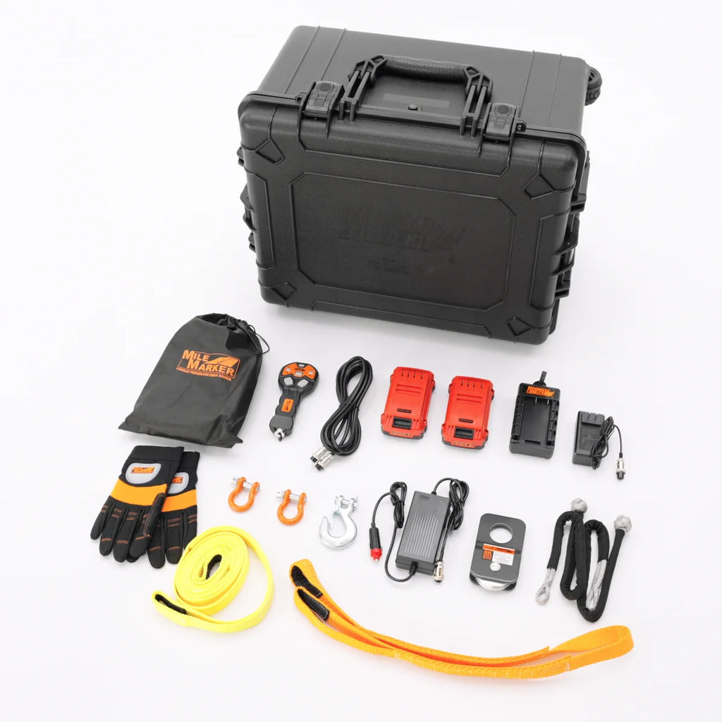 Mile Marker RHINO FIELD KIT - LARGE CASE - INCLUDES ALL ACCESSORIES (LESS RHINO PULL UNIT) 19-71002LR - Main Product View