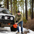 Load image into Gallery viewer, Mile Marker RHINO PULL 1000LB PORTABLE WINCH FIELD KIT 19-71002 - Side View