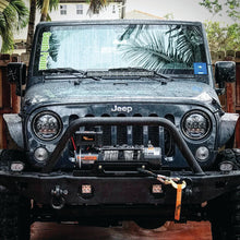 Load image into Gallery viewer, Mile Marker SEC12 Truck/SUV/Jeep Winch 12,000 lb. Capacity with Synthetic Rope 76-53251BW - Side View