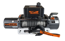 Load image into Gallery viewer, Mile Marker SEC15 Truck/SUV Winch 15,000 lb. Capacity with Synthetic Rope &amp; Strap 76-53260W - Main Product View