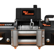 Load image into Gallery viewer, Mile Marker SEC4500 GENERAL PURPOSE WINCH WITH STEEL CABLE AND MOUNTING PLATE 76-50115BW - Main Product View