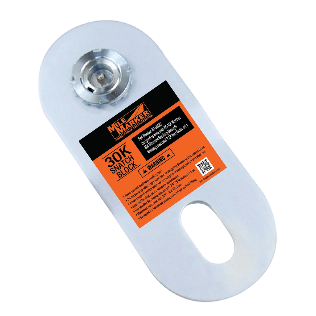Mile Marker Snatch Block 20,000 lb. Rating - Main Product View