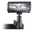 Load image into Gallery viewer, Mile Marker TIE BAR RAM MOUNT FOR MISSION WINCHES 78002 - Installation View