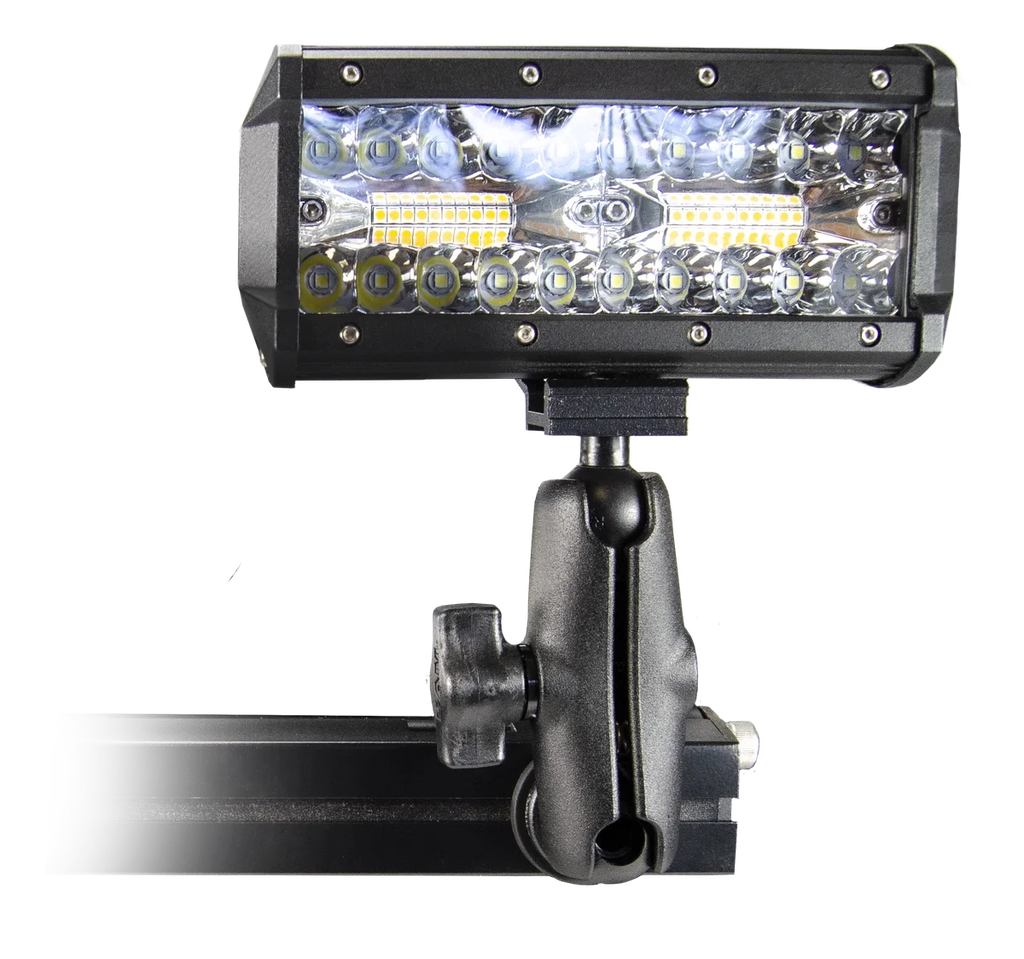 Mile Marker TIE BAR RAM MOUNT FOR MISSION WINCHES 78002 - Installation View
