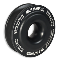 Load image into Gallery viewer, Mile Marker Ultra-Low Friction Recovery Ring - 30K Work Load - 60K Break - 4.23&quot; - Black 60300-CB - Main Product View