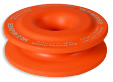 Load image into Gallery viewer, Mile Marker Ultra-Low Friction Recovery Ring - 30K Work Load - 60K Break - 4.23&quot; - Orange 60300-TO - Installation View
